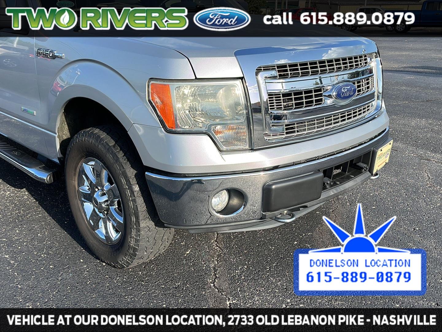 Used 2014 Ingot Silver Metallic Ford XLT image 17