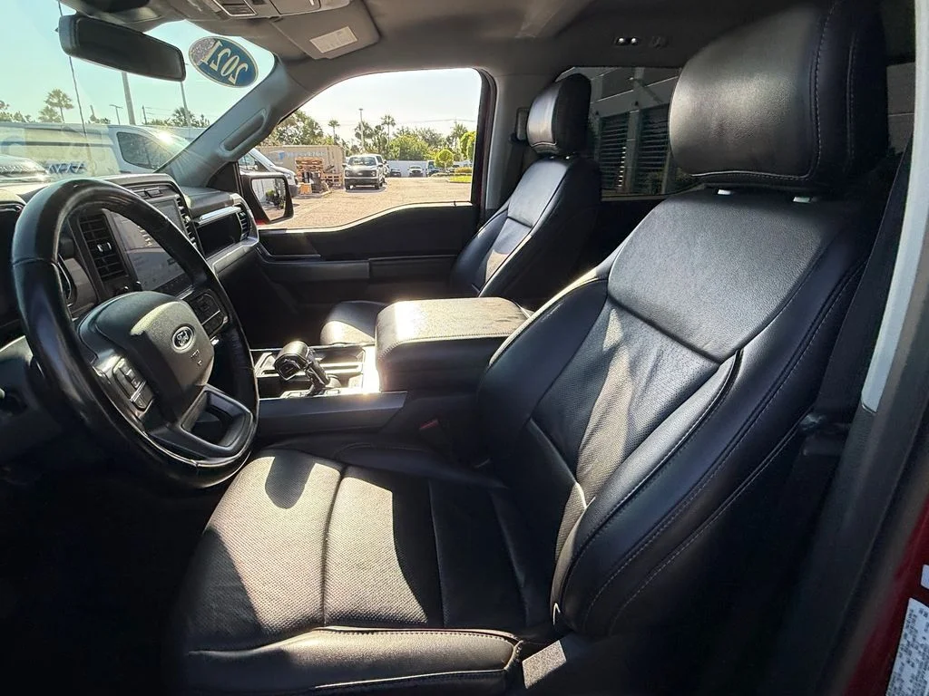 Used 2021 Red Ford Lariat image 11