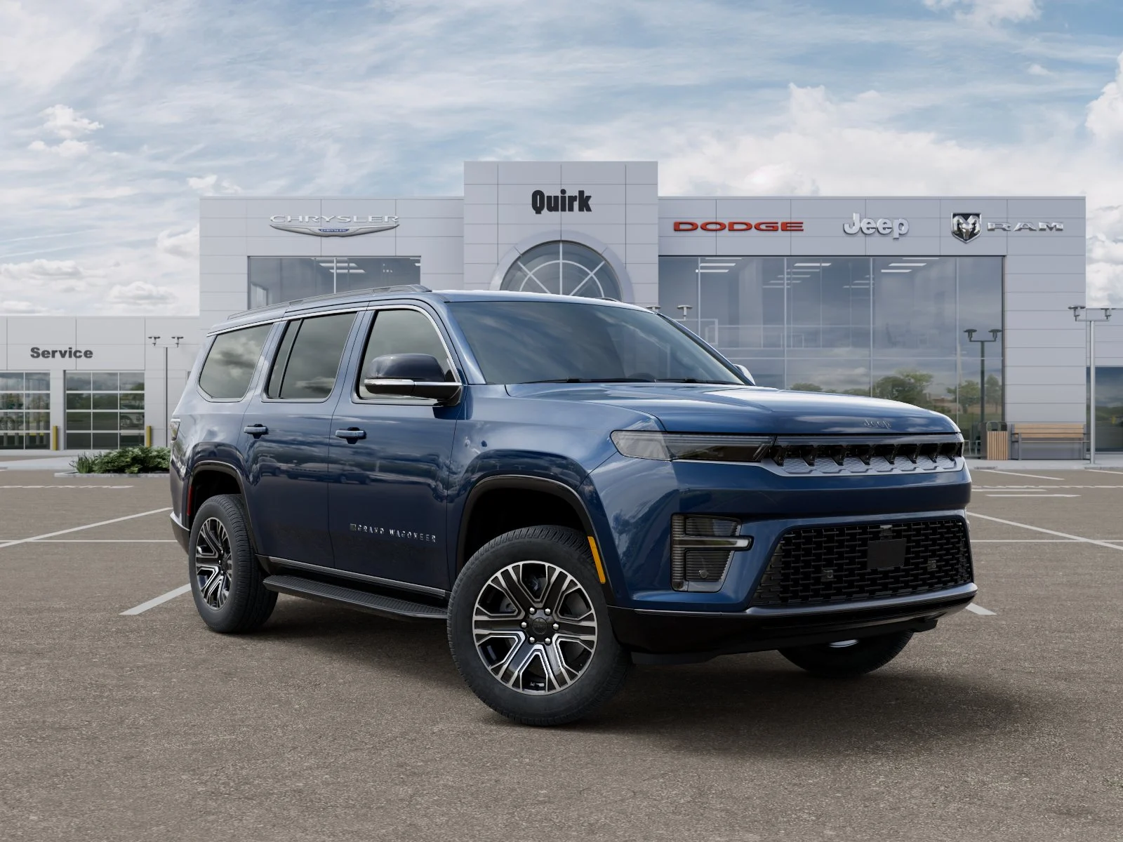 New 2026 Fathom Blue Pearlcoat Jeep BASE image 31