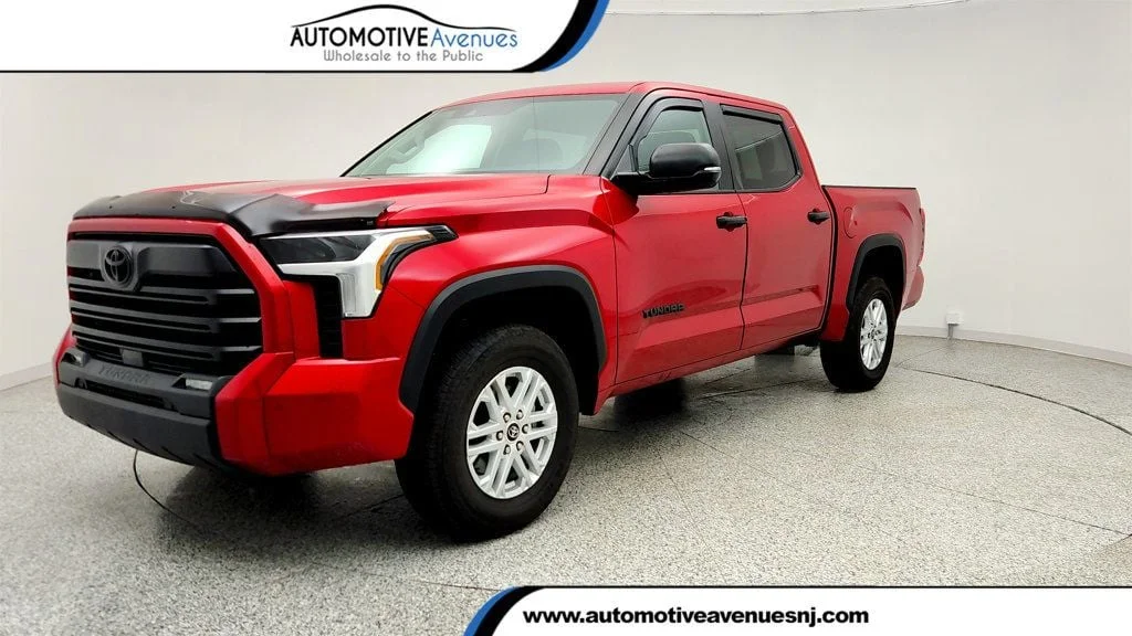 Used 2024 Supersonic Red Toyota SR5 CrewMax 5.5