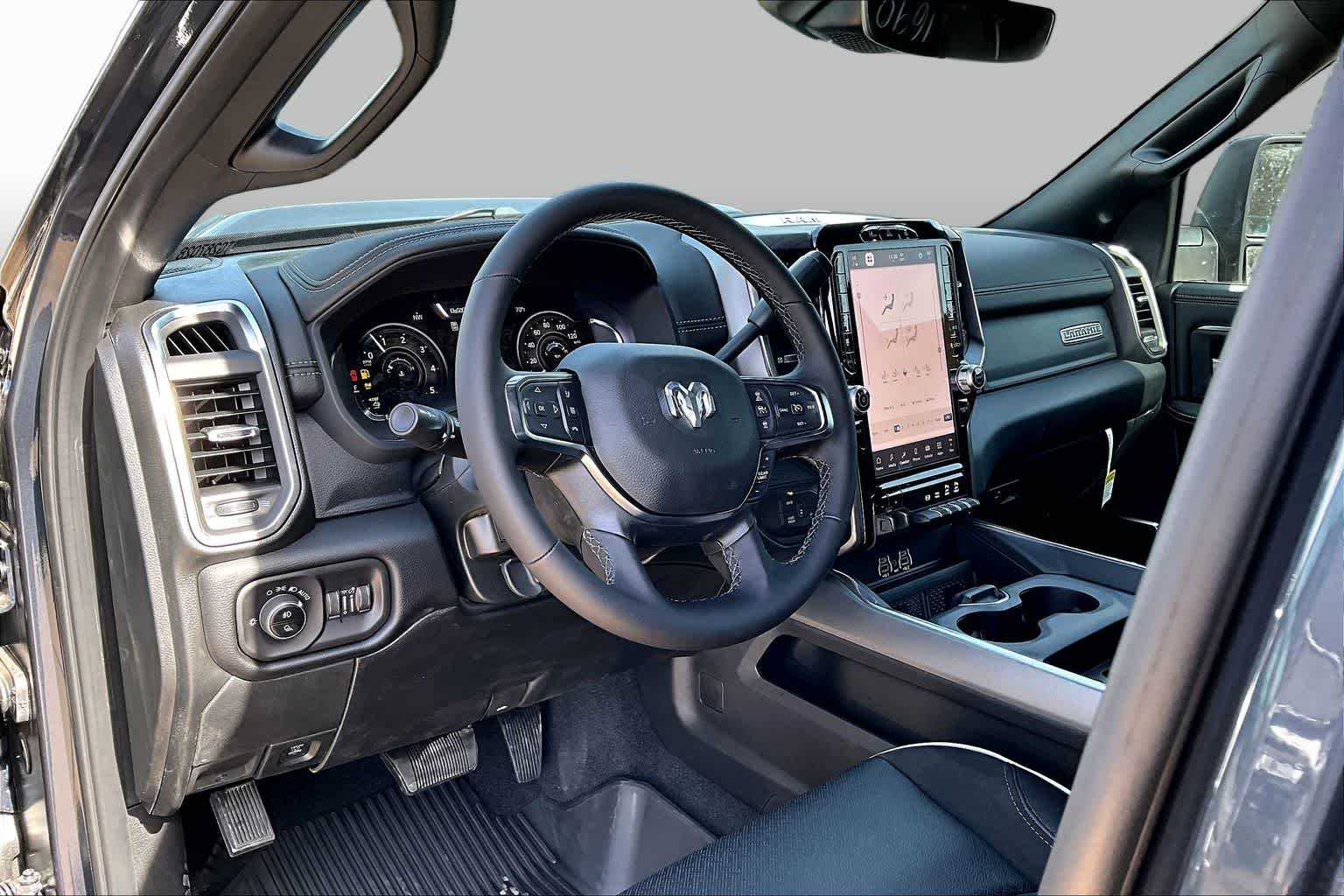 New 2026 Forged Blue Metallic Exterior Paint RAM Laramie image 9