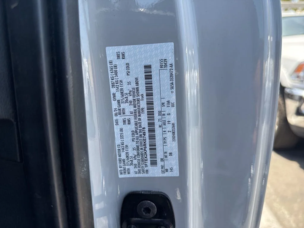 Certified Used 2024 White Ford STX image 12