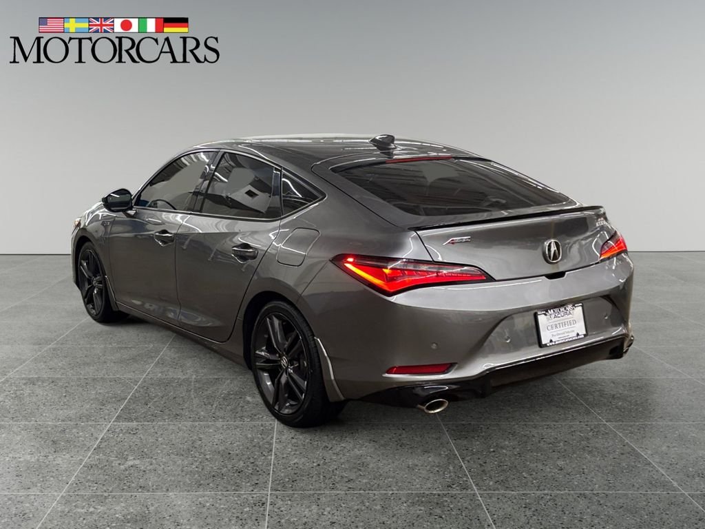 Certified Used 2024 Liquid Carbon Metallic Acura A-Spec Tech Package image 5
