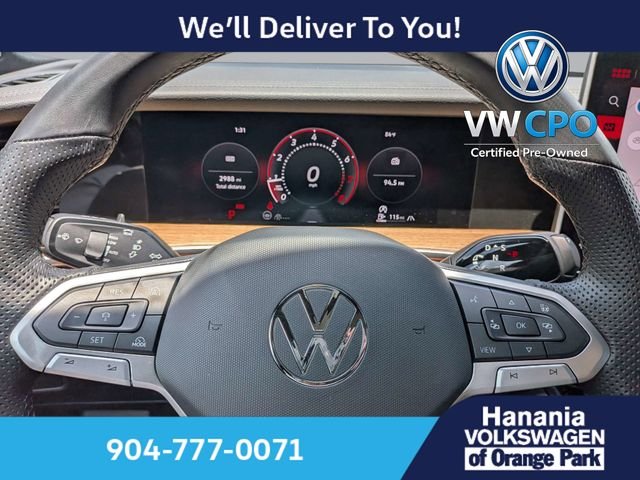 Certified Used 2025 Blue Volkswagen 2.0T SEL R-Line image 35