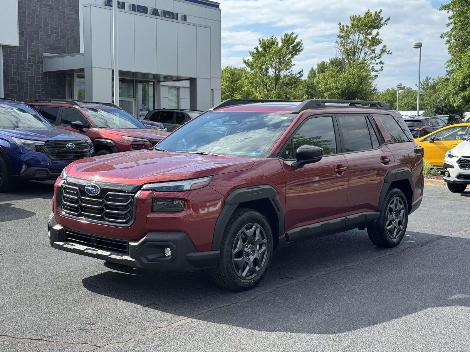 New 2026 CRIMSON RED PEARL SUBARU Premium image 5