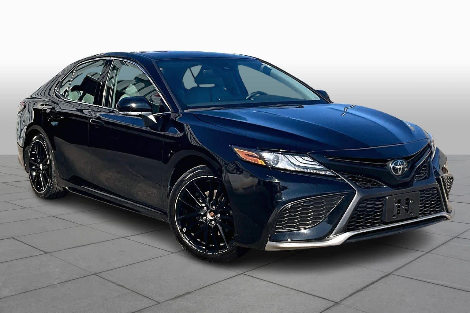 Used 2023 Midnight Black Metallic Toyota XSE image 4