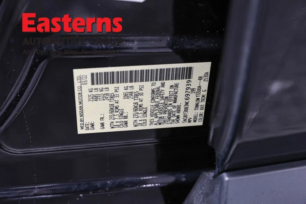Used 2022 Black Nissan SV image 34