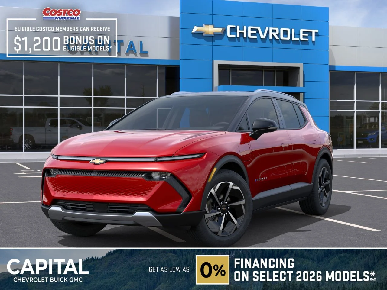 New 2026 Radiant Red Tintcoat Chevrolet LT image 1