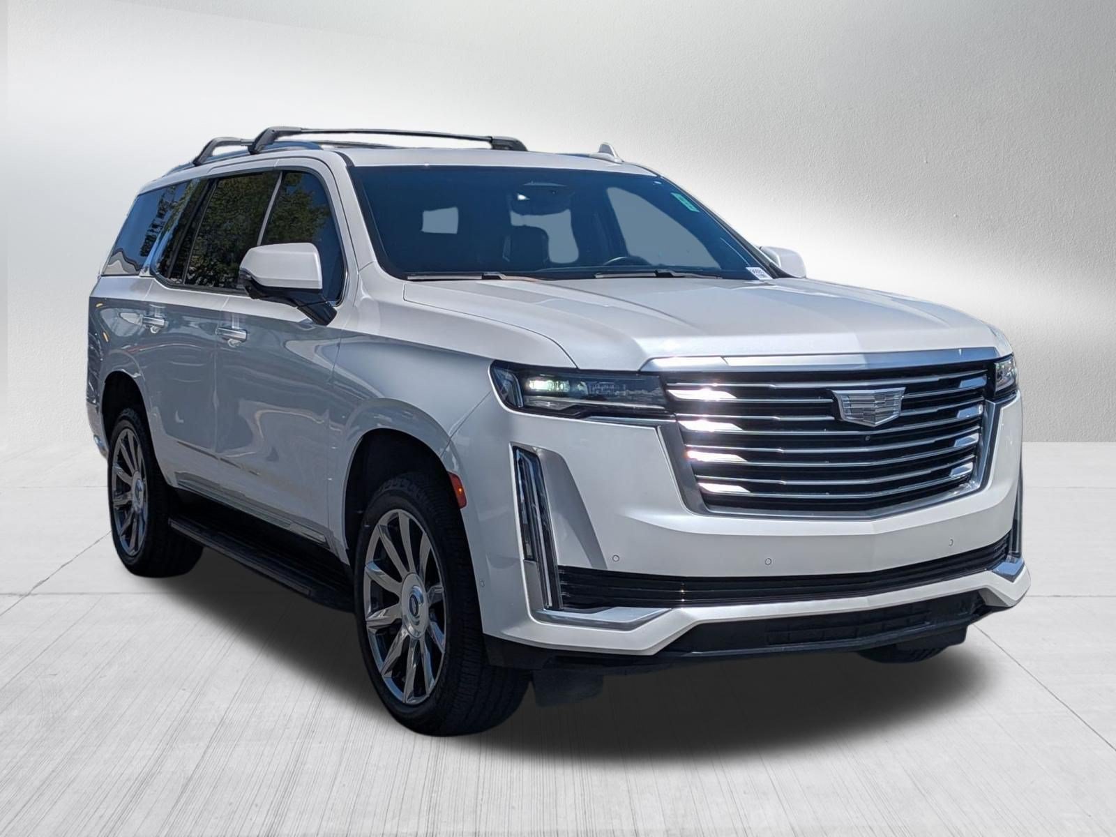 Certified Used 2022 CRYSTAL WHITE TRICOAT Cadillac Premium Luxury Platinum image 7