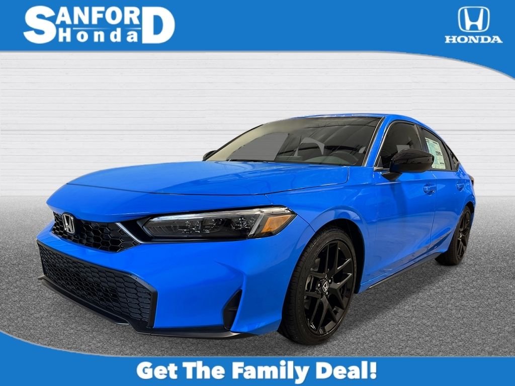 New 2026 Boost Blue Pearl Honda FWD Sport image 1