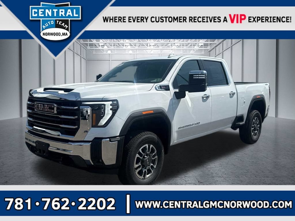 Summit White 2026 GMC Sierra 2500HD Pickup Truck Four-Wheel Drive