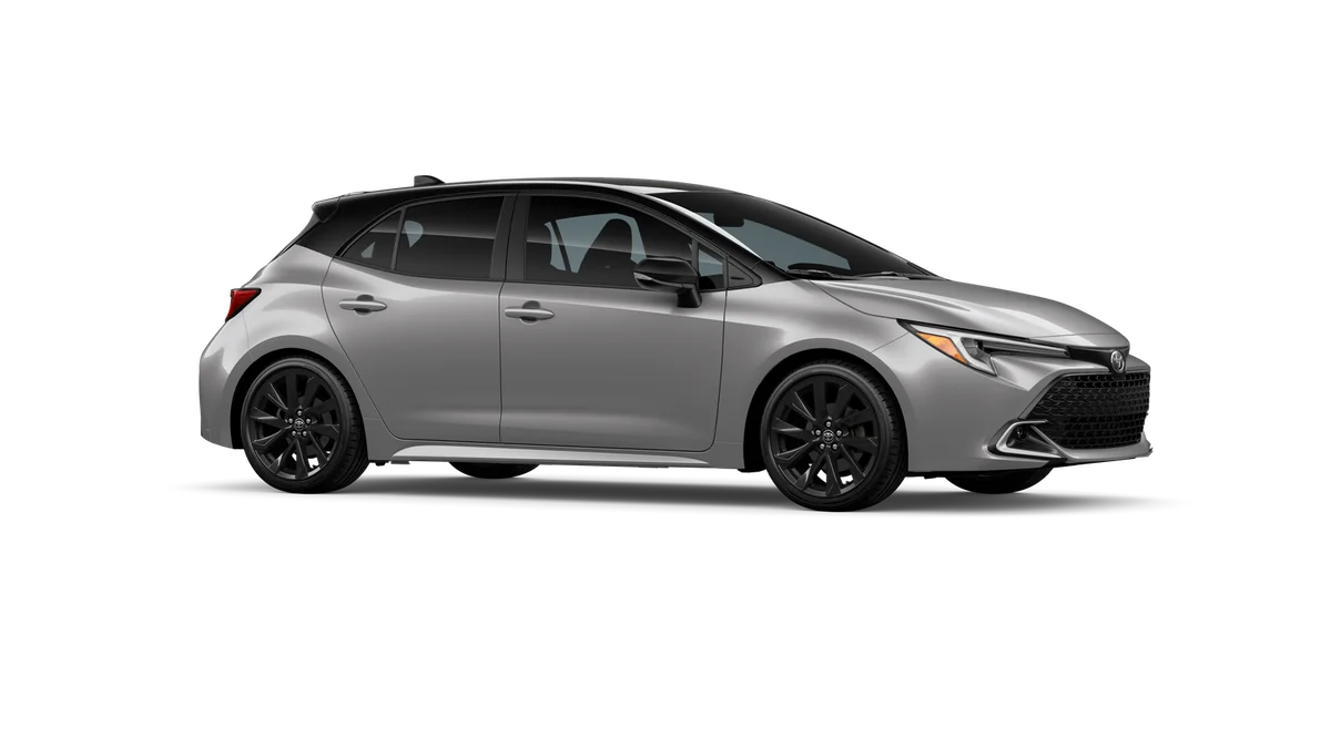 New 2026 Classic Silver Metallic with Midnight Black Metallic roof Toyota XSE image 13