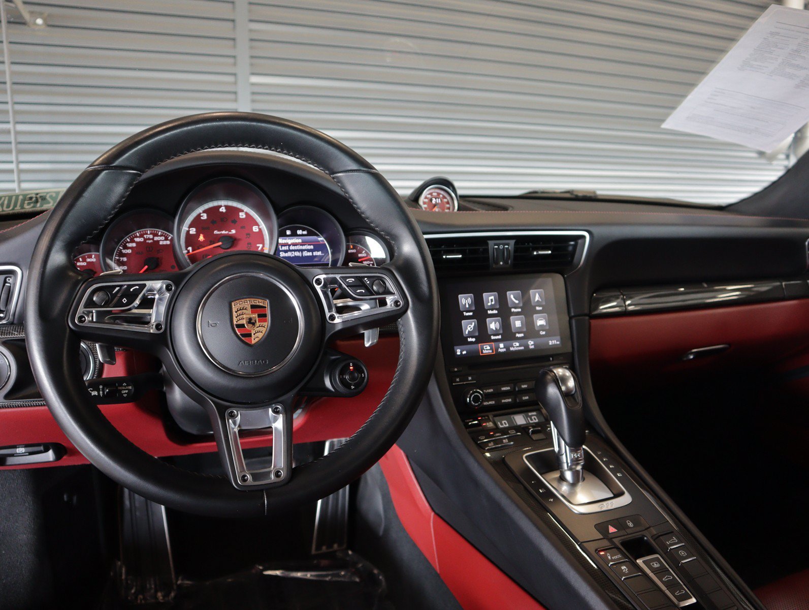 Certified Used 2019 Carrara White Metallic Porsche Turbo S image 14