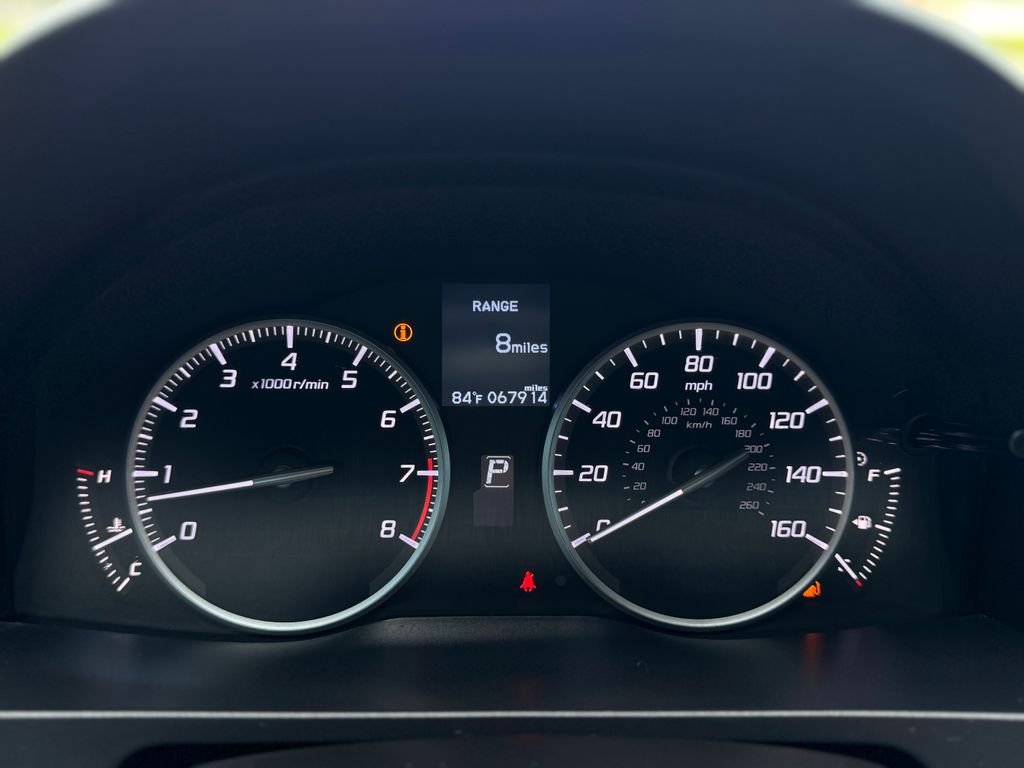 Used 2017 Modern Steel Metallic Acura Base image 17