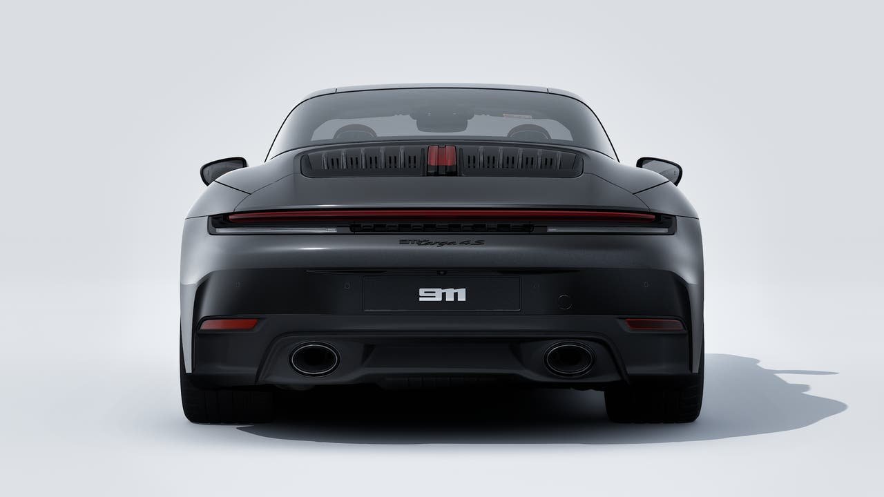 New 2026 Jet Black Metallic Porsche Targa 4S image 7