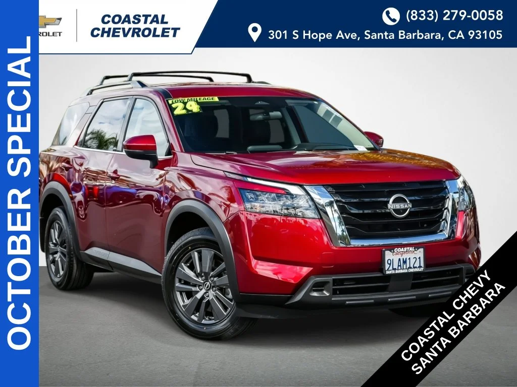 Used 2024 Red Nissan SV image 1