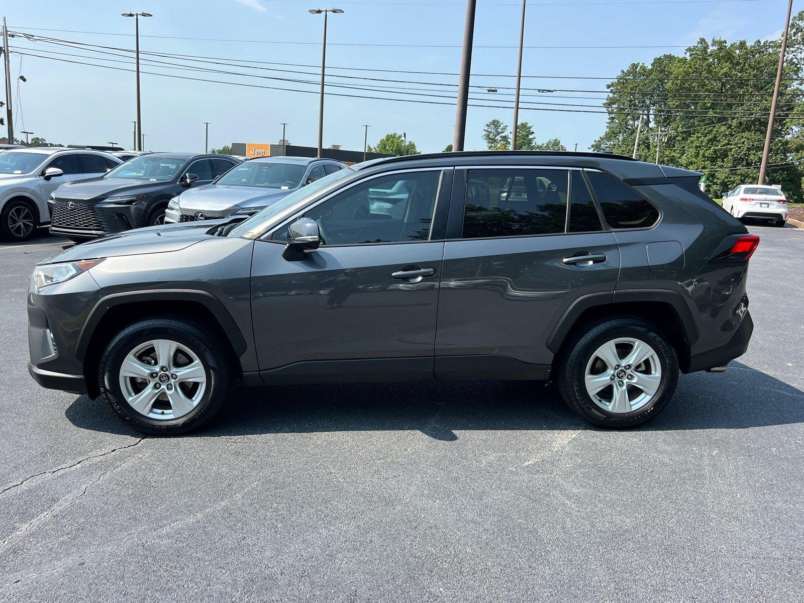 Used 2020 Magnetic Gray Metallic Toyota XLE image 8