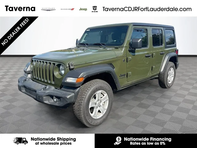 2022 Jeep Wrangler Unlimited Sport S