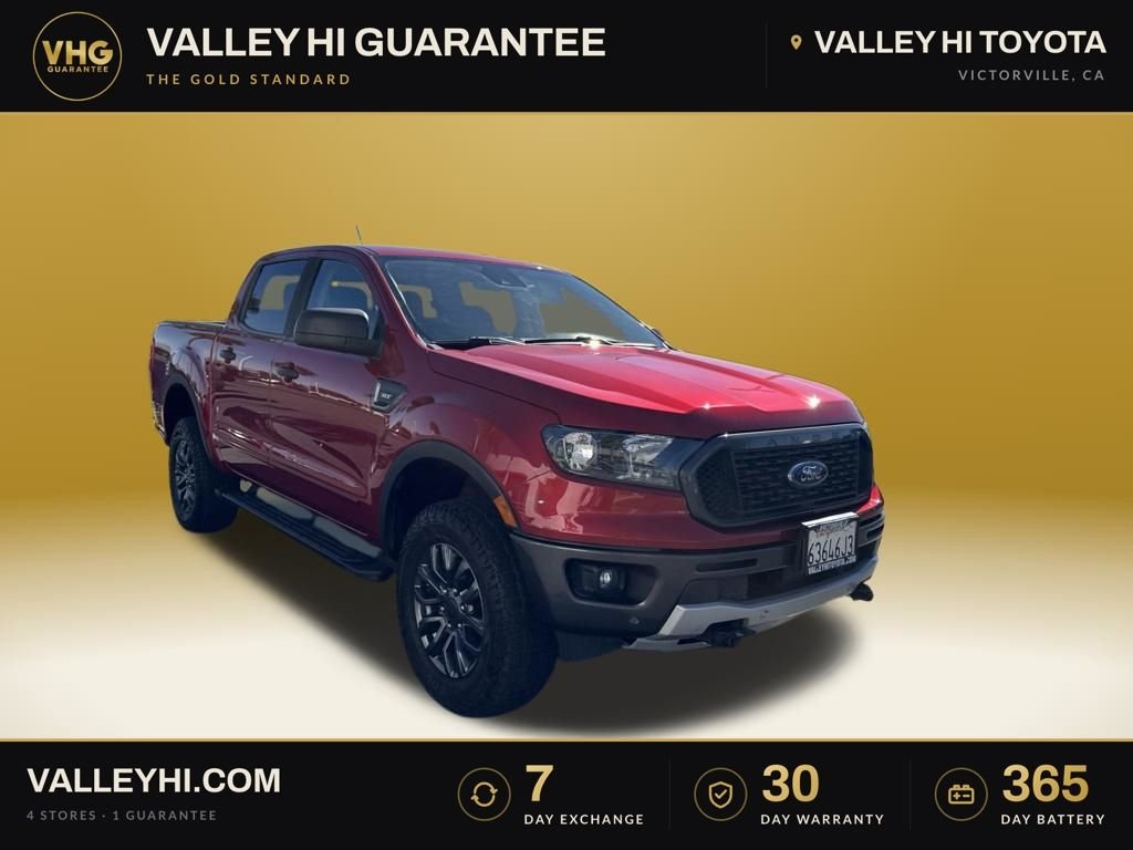 Used 2021 Red Ford XLT image 1