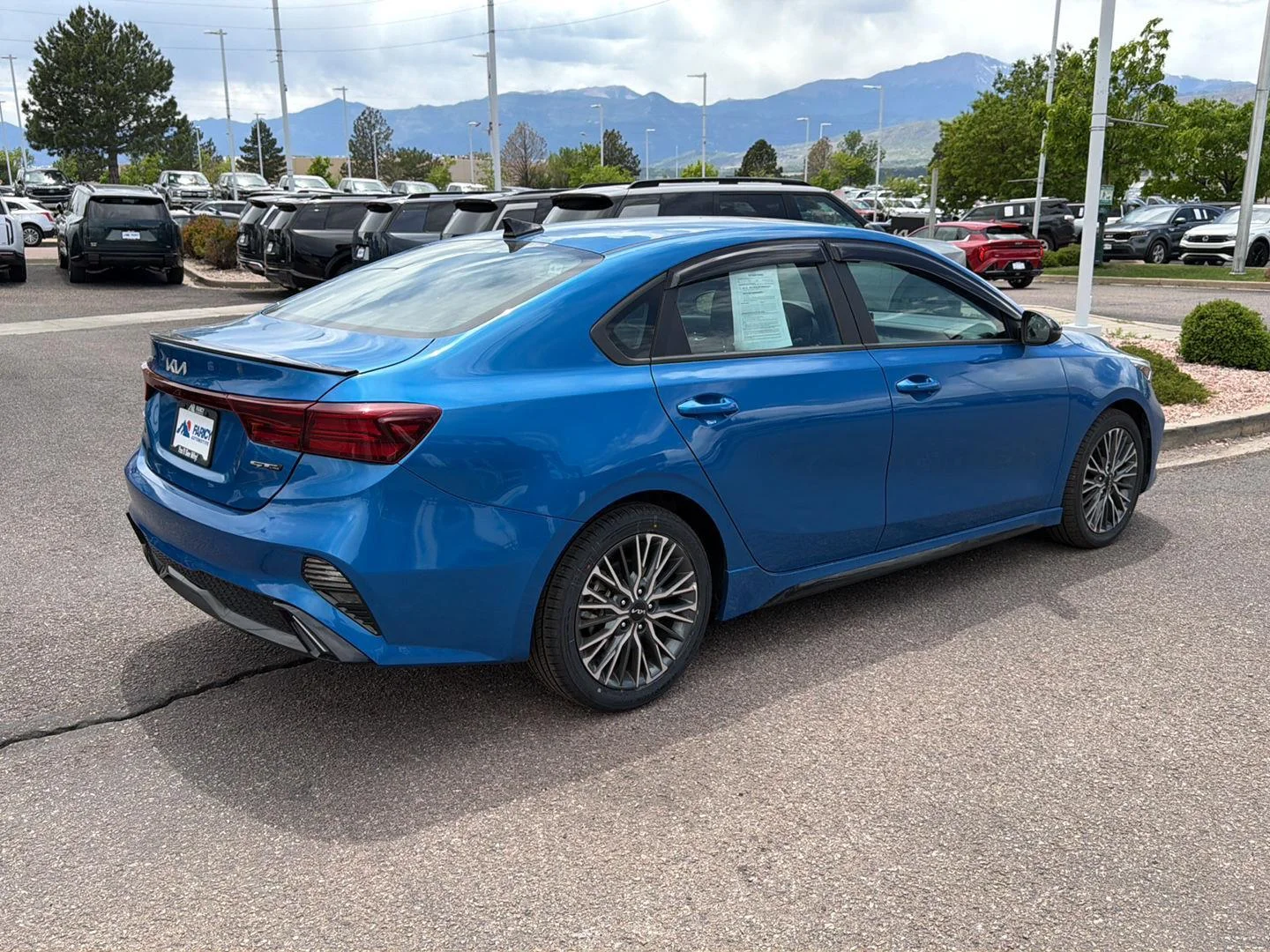 Used 2023 Sporty Blue Kia GT-Line image 4