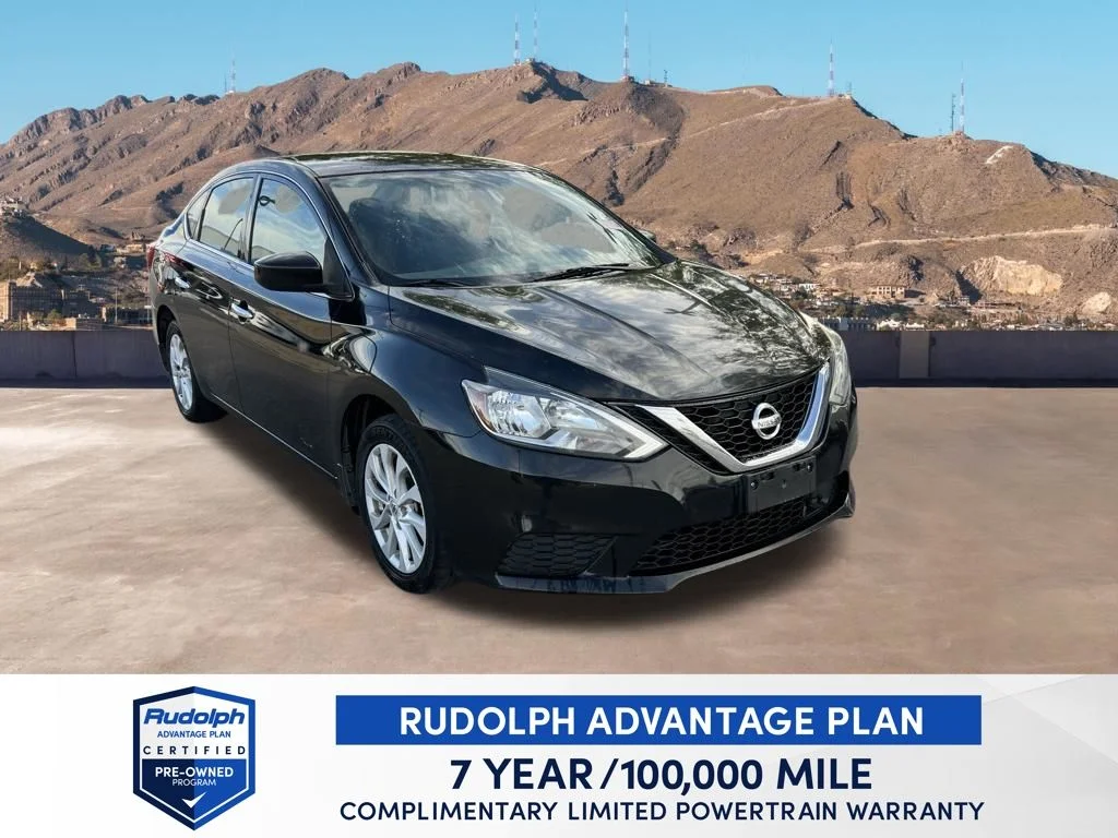 Used 2019 Super Black Nissan SV image 8