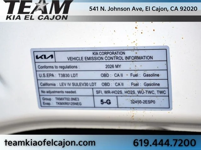 New 2026 White Kia S image 40