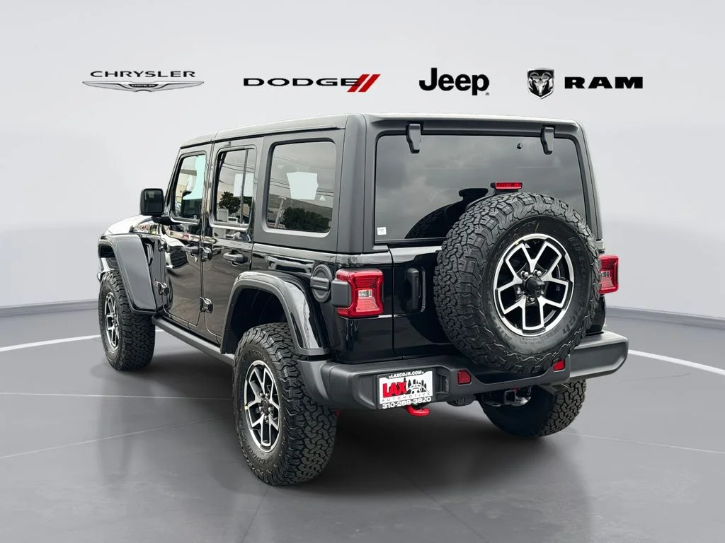 New 2025 Black Jeep Rubicon image 4