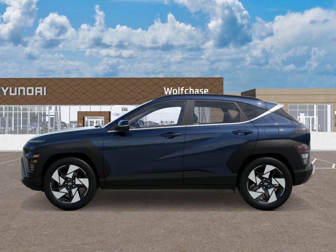 New 2027 Denim Blue Pearl Hyundai Limited FWD image 3