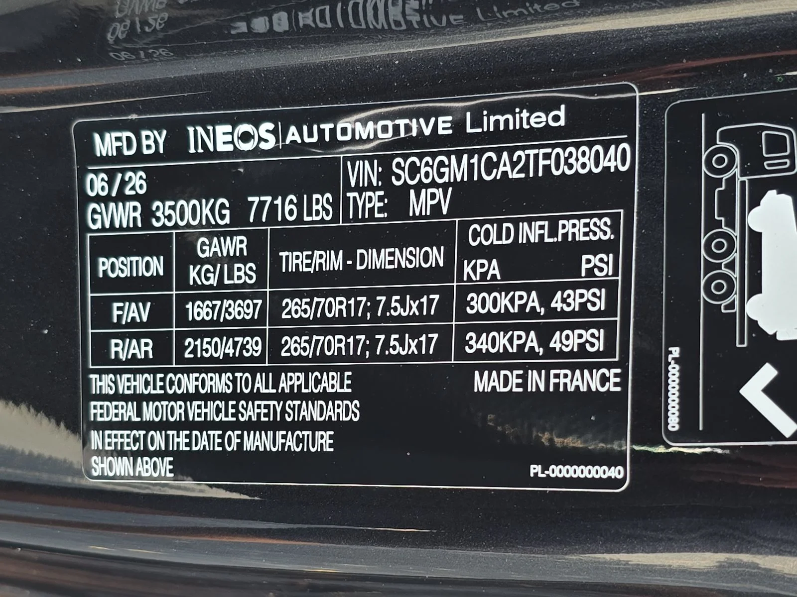 New 2026 Gray INEOS Fieldmaster Edition image 27