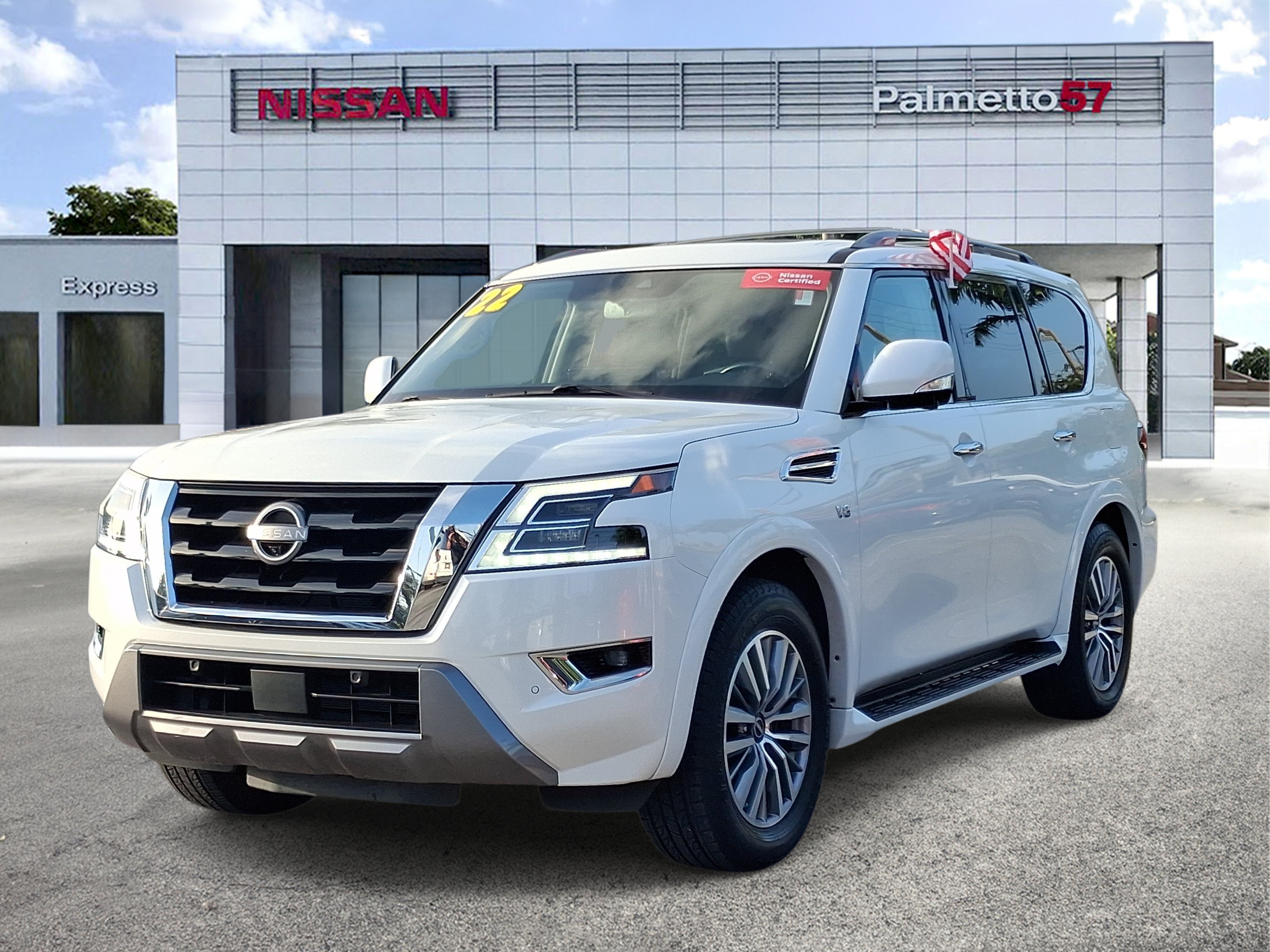 Certified Used 2022 White Nissan SL image 3