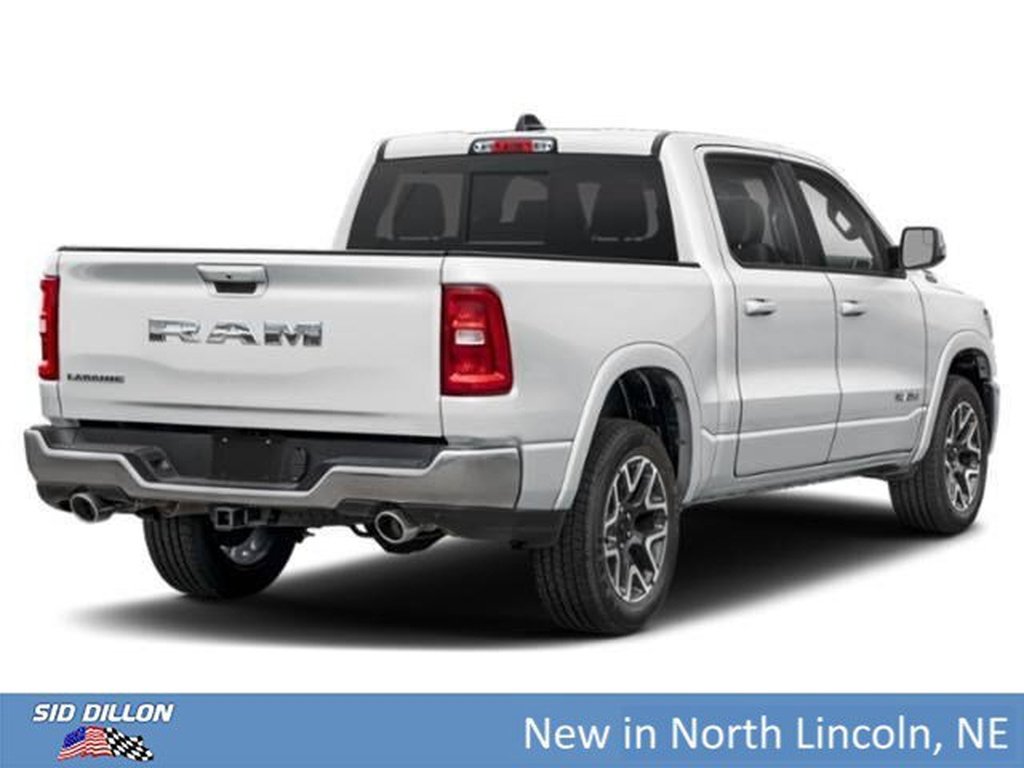 New 2027 Bright White Clear-Coat Exterior Paint RAM Laramie image 2