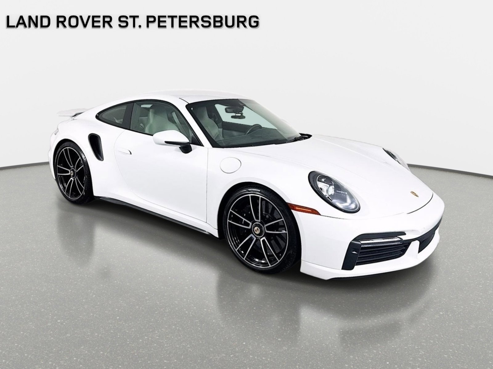Used 2021 Carrara White Metallic Porsche Turbo S image 3