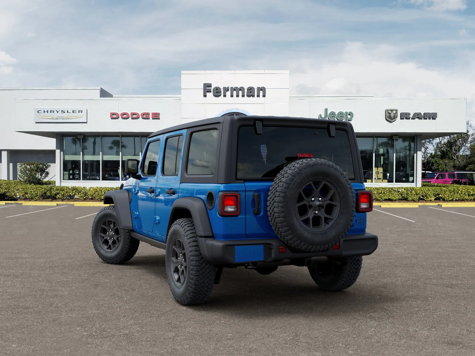 New 2026 Hydro Blue Pearl-Coat Exterior Paint Jeep Willys image 38