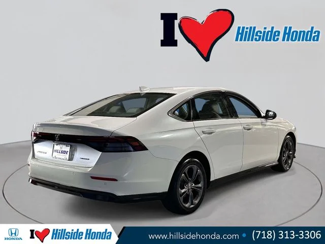 Certified Used 2024 Platinum White Pearl Honda EX-L image 5