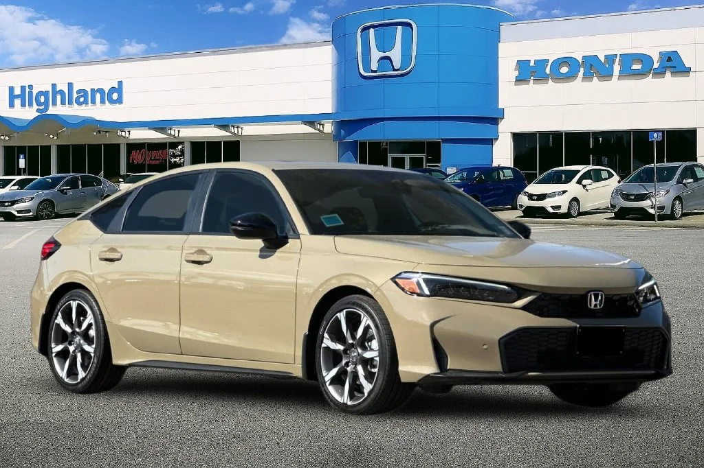 New 2026 Sand Dune Pearl Honda FWD Touring Hybrid image 7