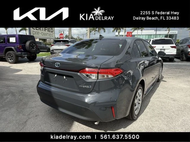 Used 2023 Gray Toyota LE image 3