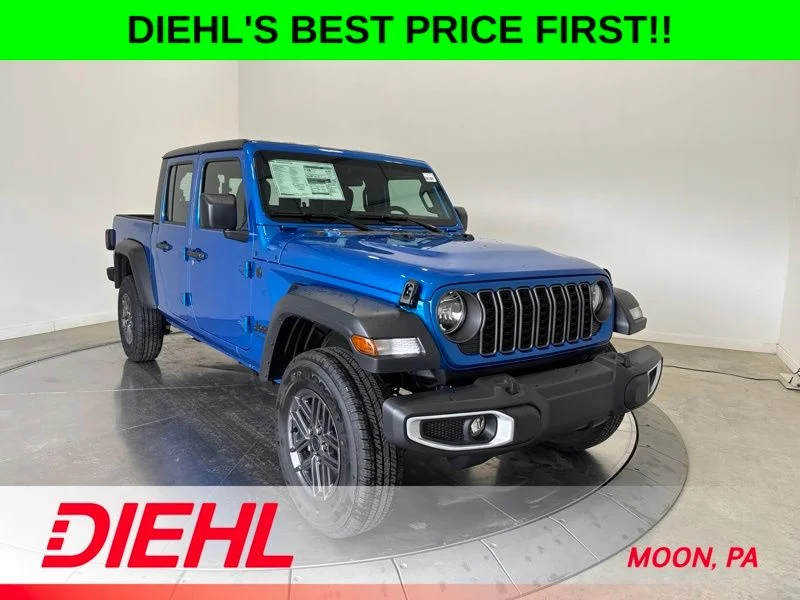 New 2026 Hydro Blue Pearl-Coat Exterior Paint Jeep Sport image 1