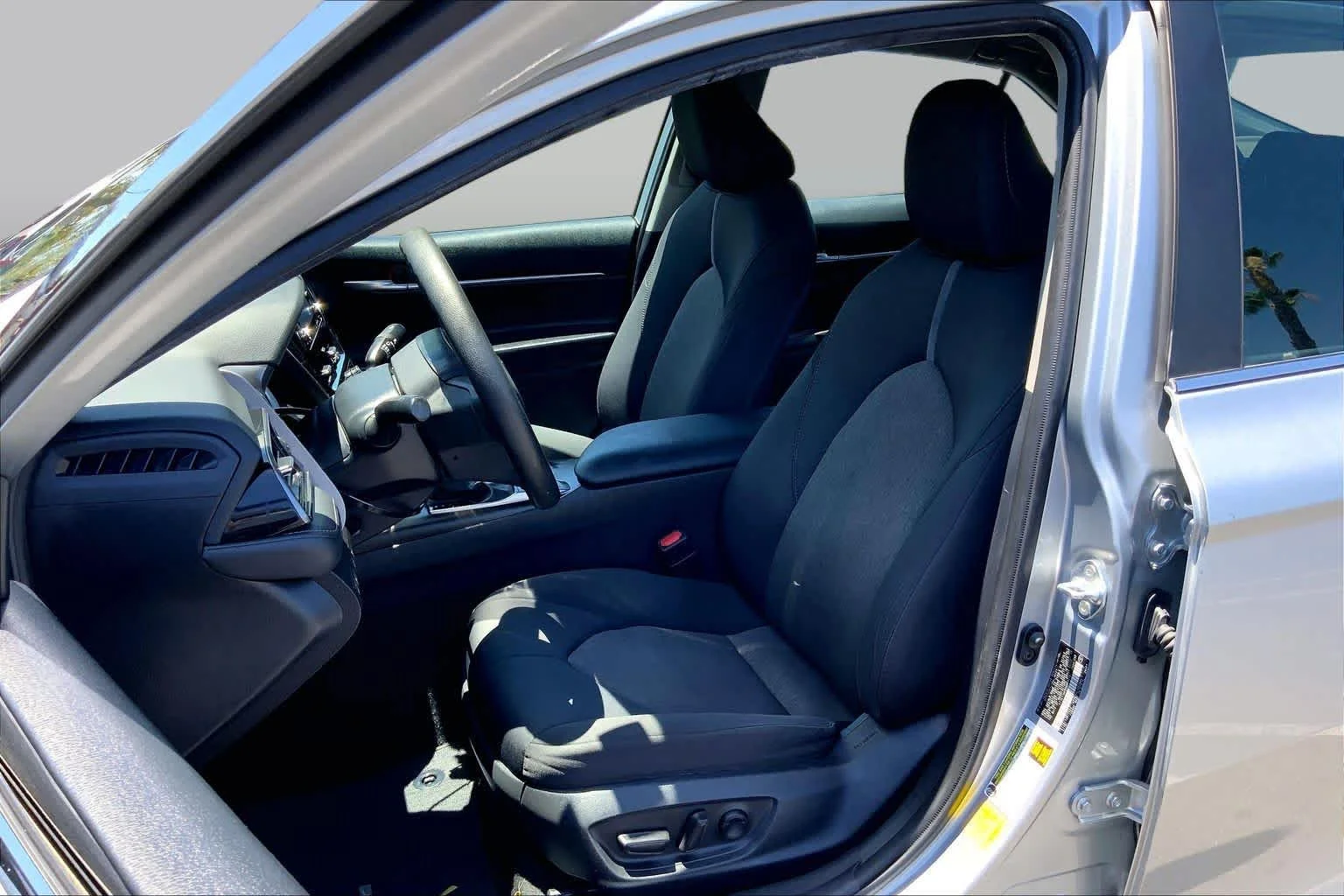 Used 2022 Celestial Silver Metallic Toyota LE image 7