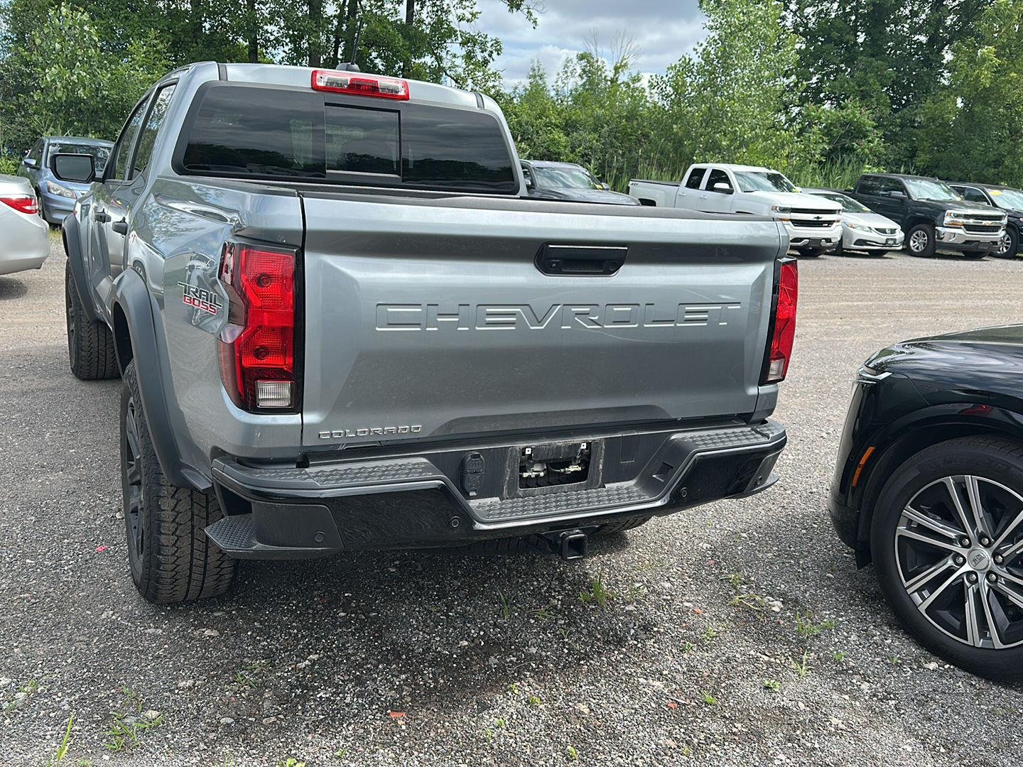 Used 2024 Sterling Gray Metallic Chevrolet Trail Boss image 3