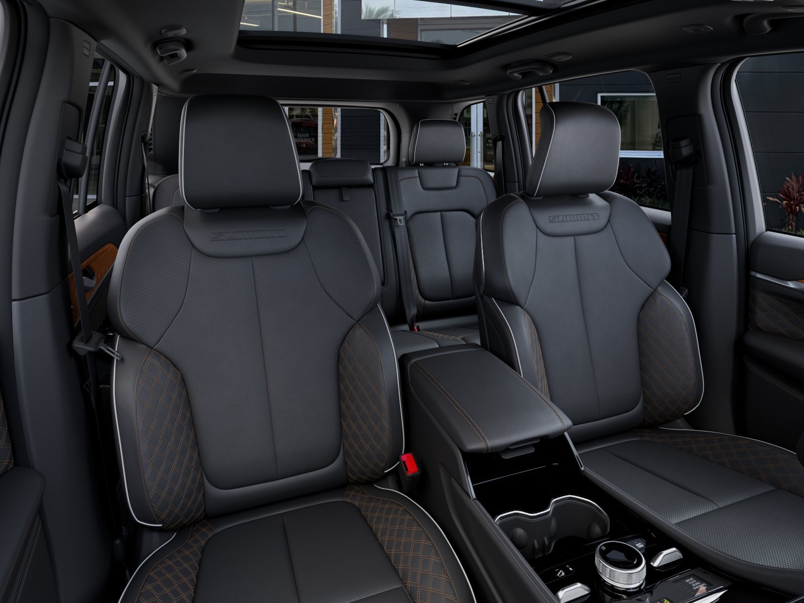 New 2026 Diamond Black Crystal Pearl-Coat Exterior Paint Jeep Summit image 50