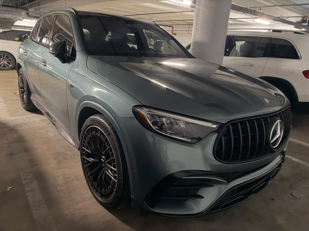 Certified Used 2025 Green Mercedes-Benz GLC 43 AMG® image 1