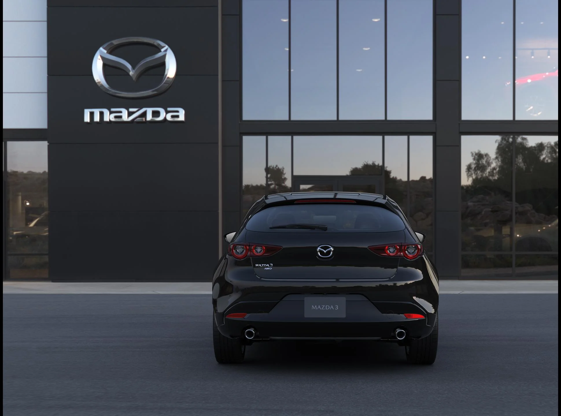 New 2026 Jet Black Mica Mazda 2.5 S Carbon Edition AWD image 4