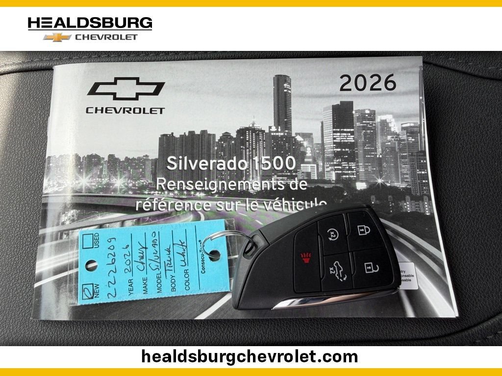 New 2026 Summit White Chevrolet LT image 32