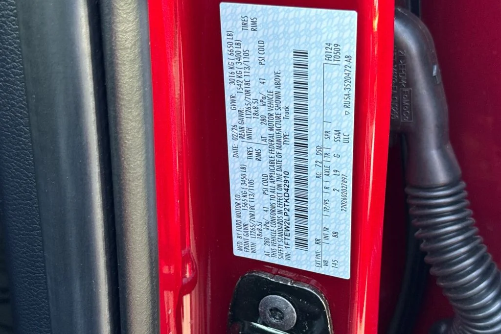 New 2026 Ruby Red Metallic Ford STX® image 25