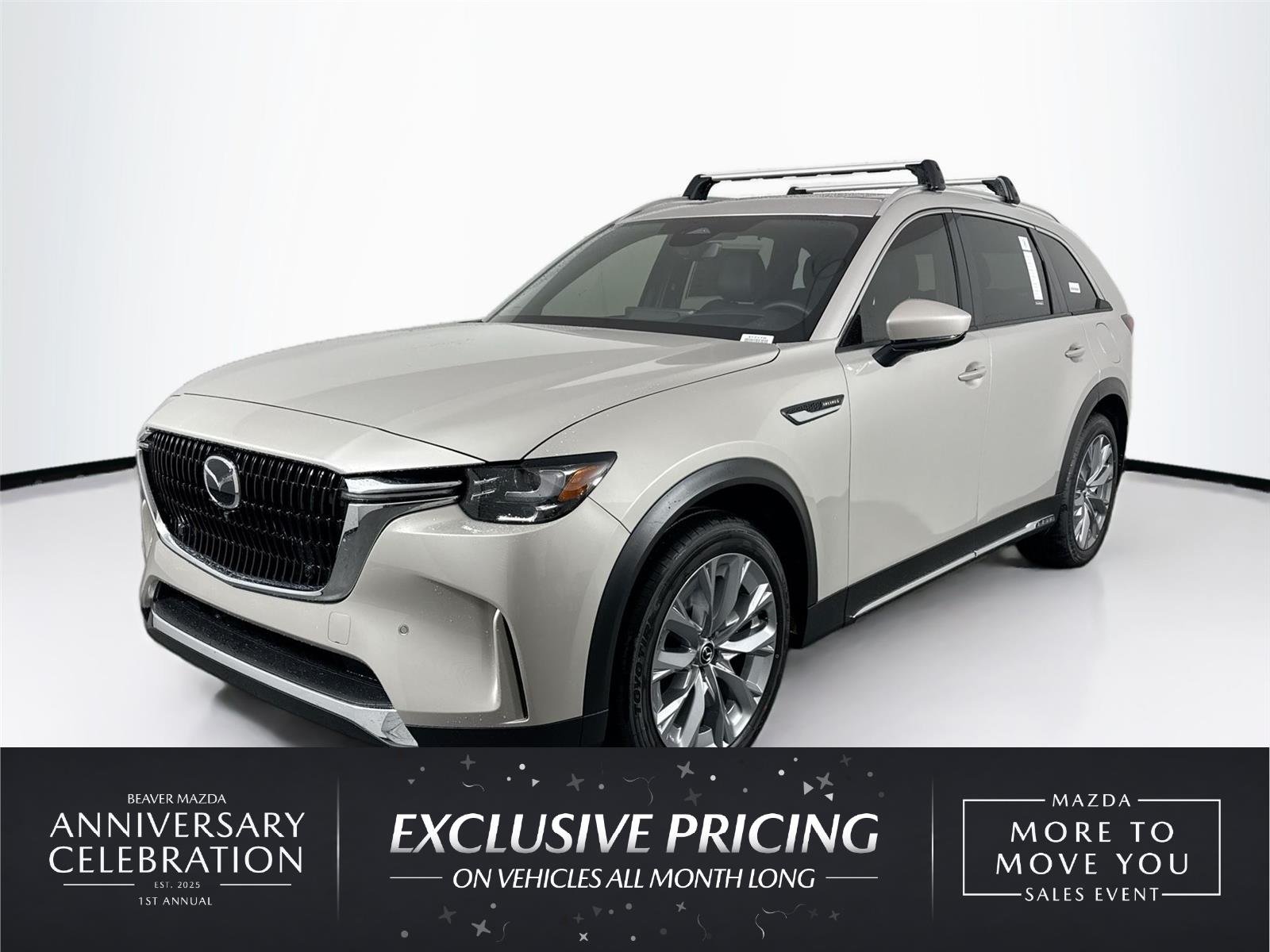 New 2026 Platinum Quartz Metallic Mazda 3.3 Turbo Premium Plus AWD image 1