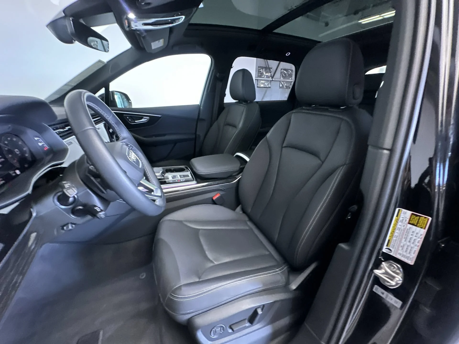 Used 2025 Mythos Black Metallic Audi Premium Plus image 12