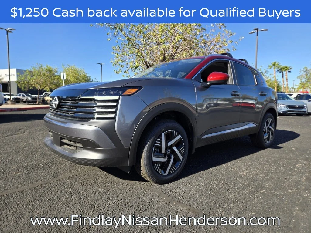 New 2027 Gun Metallic / Scarlet Ember Tintcoat Two-tone Nissan SV image 2