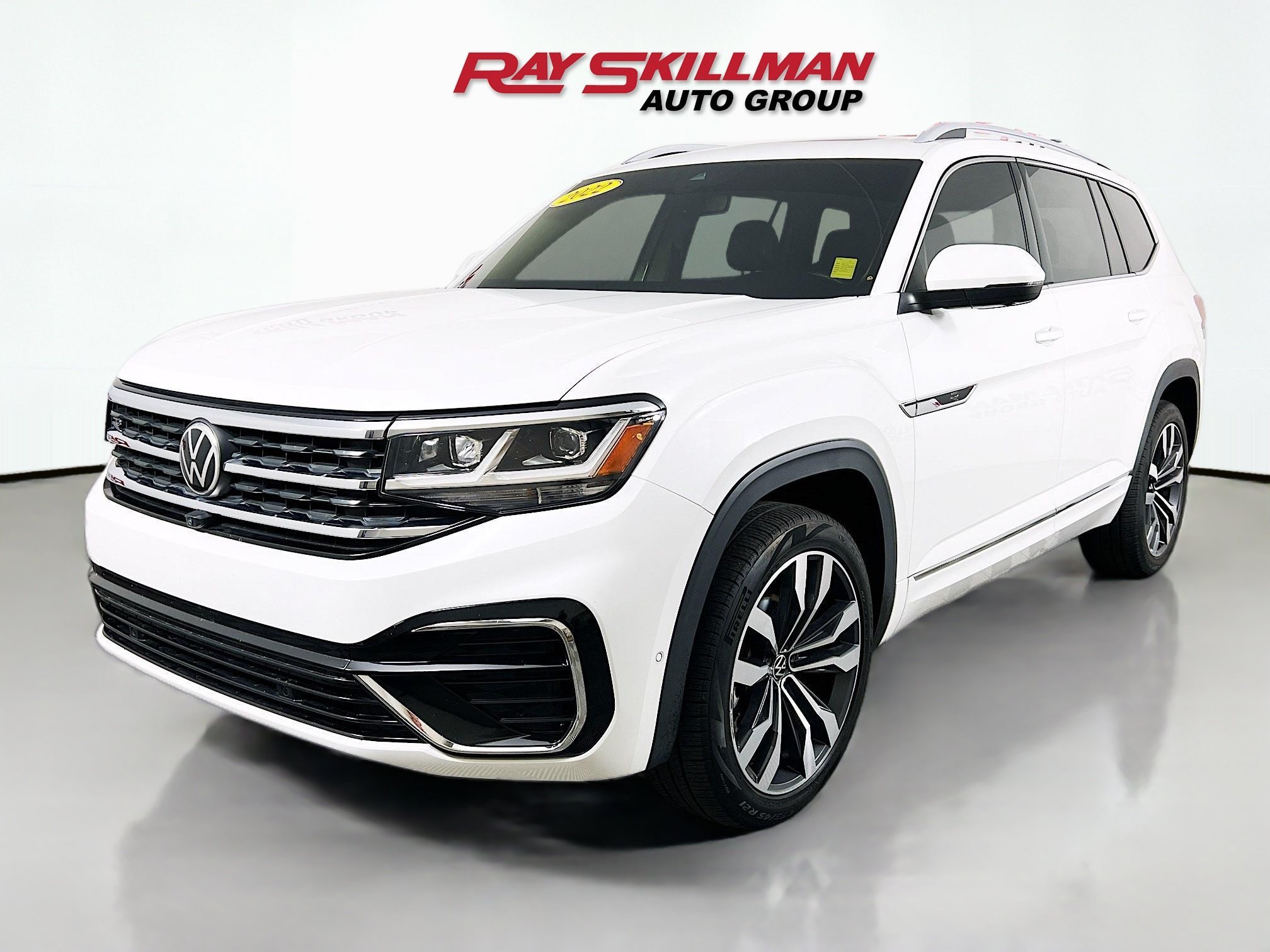 Used 2022 White Volkswagen 3.6L V6 SEL PRE image 3