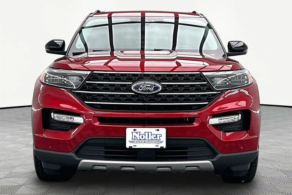 Certified Used 2023 Red Metallic Ford XLT image 3