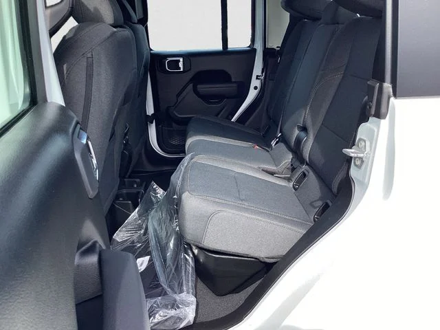 New 2026 Bright White Clearcoat Jeep SPORT 4X4 image 14